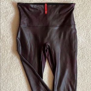 SPANX faux leather leggings